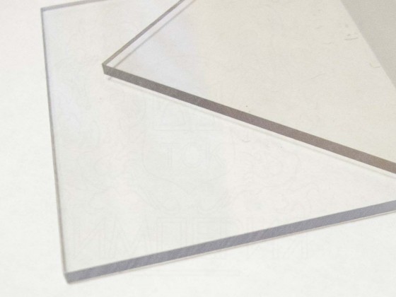 Монолитный поликарбонат Borrex "Оптимальный" толщина 3 мм, прозрачный