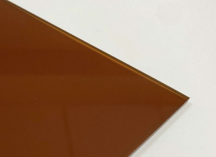 Монолитный поликарбонат Irrox толщина 8 мм, бронза йод