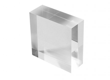 Блочное оргстекло Plexiglas толщина 35 мм, бесцветное 
