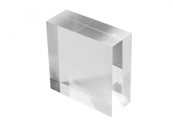 Блочное оргстекло Plexiglas толщина 40 мм, бесцветное 