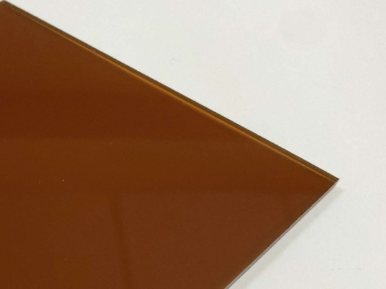 Монолитный поликарбонат Borrex "Оптимальный" толщина 3 мм, бронза йод