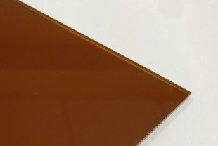 Монолитный поликарбонат Borrex "Оптимальный" толщина 5 мм, бронза йод