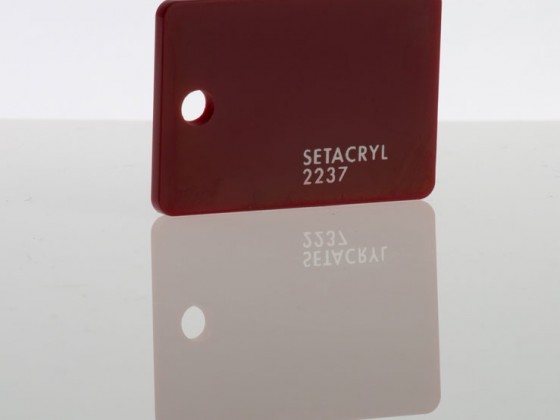 Литьевое оргстекло Setacryl, толщина 3 мм, бордовый