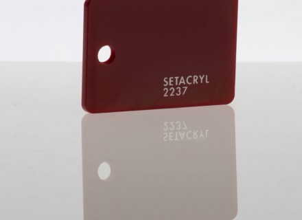 Литьевое оргстекло Setacryl, толщина 3 мм, бордовый