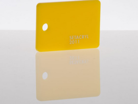 Литьевое оргстекло Setacryl, толщина 3 мм, желтый 2011