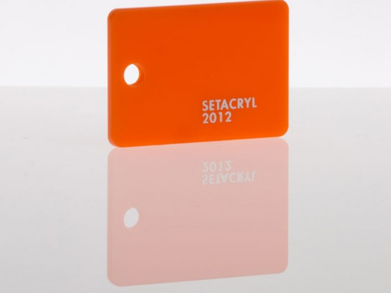 Литьевое оргстекло Setacryl, толщина 3 мм, оранжевый 2012