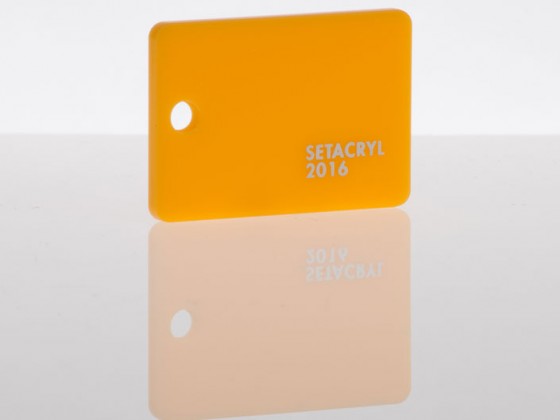 Литьевое оргстекло Setacryl, толщина 3 мм, желтый 2016