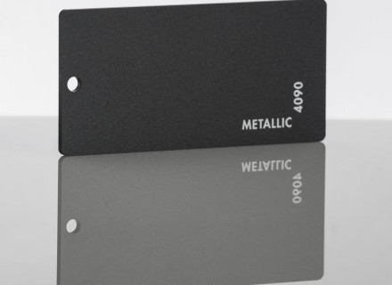 Литьевое оргстекло Metallic, толщина 3 мм, черный 4090