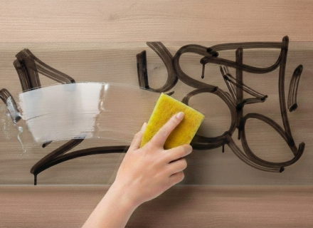 Монолитный поликарбонат антиграффити IRROX GRAFGARD, толщина 8 мм