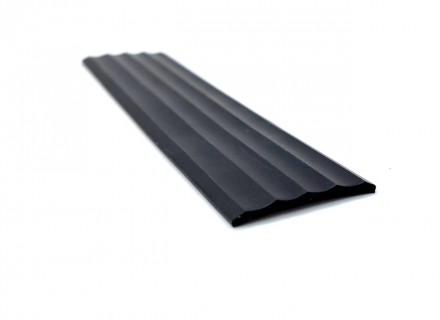 Резиновый уплотнитель (резина EPDM/ЭПДМ) 50мм, рифленая, толстая | R.YP.50.
