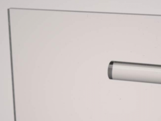 Абразивостойкий (нецарапающийся) монолитный поликарбонат LEXAN FMR5XT - 9.5 мм, бесцветный