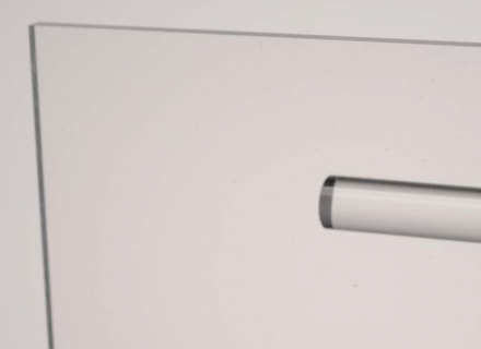 Абразивостойкий (нецарапающийся) монолитный поликарбонат LEXAN FMR5XT - 12 мм, бесцветный