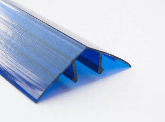 Профиль соединительный разъемный НРС 16 мм, синий
