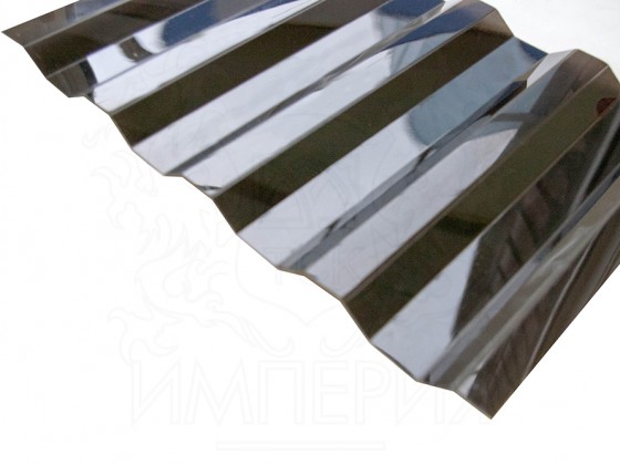Профилированный поликарбонат Borrex бронза серый 1.3 мм